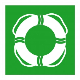 Erste-Hilfe-Schild: Öffentliche Rettungsausrüstung