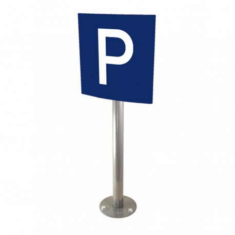 DESIGN-Parkplatzschild Pacific - Aufstellpfosten