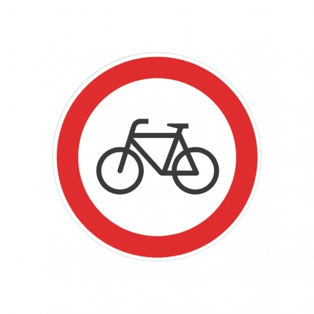 Verkehrsschild nach StVO: Verbot für Radfahrer