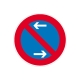 Verkehrszeichen für Betriebskennzeichnung: Eingeschränktes Haltverbot Links / Rechts