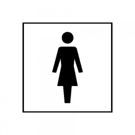 Türschild: Graphic Line - WC Damen