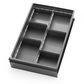 FETRA Schubladen-Einteilungs-Set für Tische und Werkstattwagen "Grey Edition"