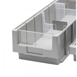 Sichtscheibe für Verstärkte Kleinteilebox - B 230 mm