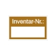 Inventarkennzeichnungsetiketten Mini: Inventar-Nummer (48 Stck.)