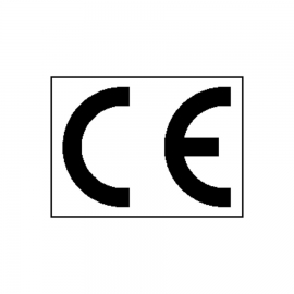 Etiketten: CE-Kennzeichnung Rechteckig - (8-40 Stck.)