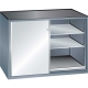 LISTA Schubladenschrank mit Schiebetüren (2x) 36 x 36 E / Ausstattung 02