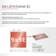 LISTA Mobiler Schubladenschrank 18 x 27 E / Höhe 723 mm
