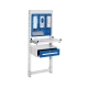 ErgoPlus® Steharbeitsplatz mit Hygiene-Austattung - Desinfektionsstation Modell 1