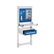 ErgoPlus® Steharbeitsplatz mit Hygiene-Austattung - Desinfektionsstation Modell 4