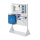 RasterPlan® Stellwand mit Hygiene-Ausstattung - Desinfektionsstation Modell 1
