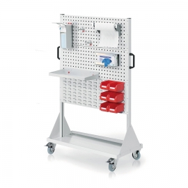 RasterMobil® mit Hygiene-Ausstattung - Fahrbare Desinfektionsstation Modell 4