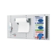 RasterPlan Lochplatte 1000 mm - Mit Hygiene Ausstattung - Desinfektionsstation Modell 2