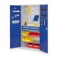 RasterPlan® Schubladenschrank mit Lochplatten-Türen / Modell 11
