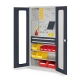 RasterPlan® Schubladenschrank mit Sichtfenster-Türen / Modell 31