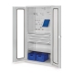 RasterPlan® Schubladenschrank mit Sichtfenster-Türen / Modell 32