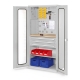 RasterPlan® Schubladenschrank mit Sichtfenster-Türen / Modell 35