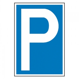 Parkplatz-Schild P