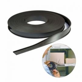 Permaflex® Magnetische Etikettenleiste - C-Profil - Auf Rolle (10 Meter)