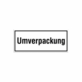 Paketaufkleber: Umverpackung (500 Stck.)