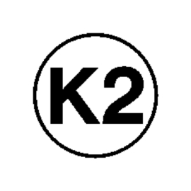 Etiketten: Kennzeichnung elektrische Betriebsmittel K2