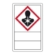 GHS-Gefahrensymbole mit Beschriftungsfeld: Symbol 08: Gesundheitsgefahr (500 Stck. auf Rolle)