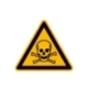 Warnschild: Warnung vor giftigen Stoffen