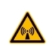 Warnschild: Warnung vor nicht ionisierender Strahlung