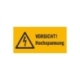 Warn-Kombi-Schild: Vorsicht Hochspannung