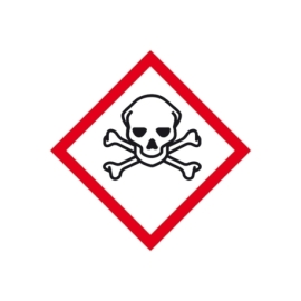 GHS-Gefahrenpiktogramm: Symbol 06: Totenkopf