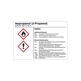 Etiketten: Gefahrstoffe G011 - G022