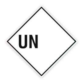 Gefahrgutschild: UN - Zur Selbstbeschriftung