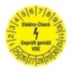 Prüfplaketten: Elektro-Check - Geprüft gemäß VDE (15 Stck.)