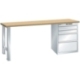 LISTA Werktisch mit Schubladen-Unterschrank 27 x 27E / 4 Schubladen