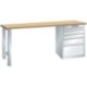LISTA Werktisch mit Schubladen-Unterschrank 27 x 27E / 5 Schubladen