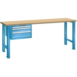 LISTA Werktisch mit Schubladen-Hängeschrank 27 x 36E / 3 Schubladen