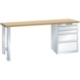 LISTA Werktisch mit Schubladen-Unterschrank 27 x 36E / 4 Schubladen